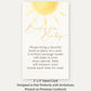 A Little Ray of Sunshine Bring a Book Card