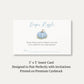 Painted Pumpkin Blue Diaper Raffle Ticket