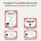 Baby-Q Baby Shower Invitation