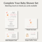 A Little Boo Is Almost Due Girl Baby Shower Invitation