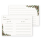 Winter Wonderland Recipe Card