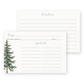 Snow in Love (Trees) Recipe Cards