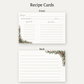 Winter Wonderland Recipe Card