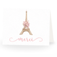 Paris Love Story Thank You Card