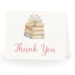 A New Chapter Girl Baby Shower Thank You Card