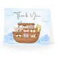 Noah's Ark Baby Shower Thank You Card