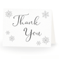 Snow in Love Thank You Card