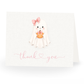 A Little Boo Is Almost Due Girl Baby Shower Thank You Cards