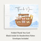 Noah's Ark Baby Shower Thank You Card