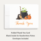 A Baby is Brewing Cauldron Baby Shower Thank You Card