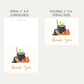 A Baby is Brewing Cauldron Baby Shower Thank You Card