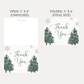 Baby It's Cold Outside Thank You Card
