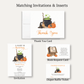 A Baby is Brewing Cauldron Baby Shower Thank You Card