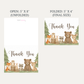 Woodland Animals Baby Shower Thank You Card