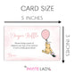 Winnie The Pooh Balloon Diaper Raffle Inserts