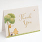 Winnie the Pooh Baby Shower Thank You Card