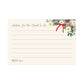 Winter Wonderland Bridal Shower Advice Cards