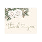 Winter Rose Thank You Card