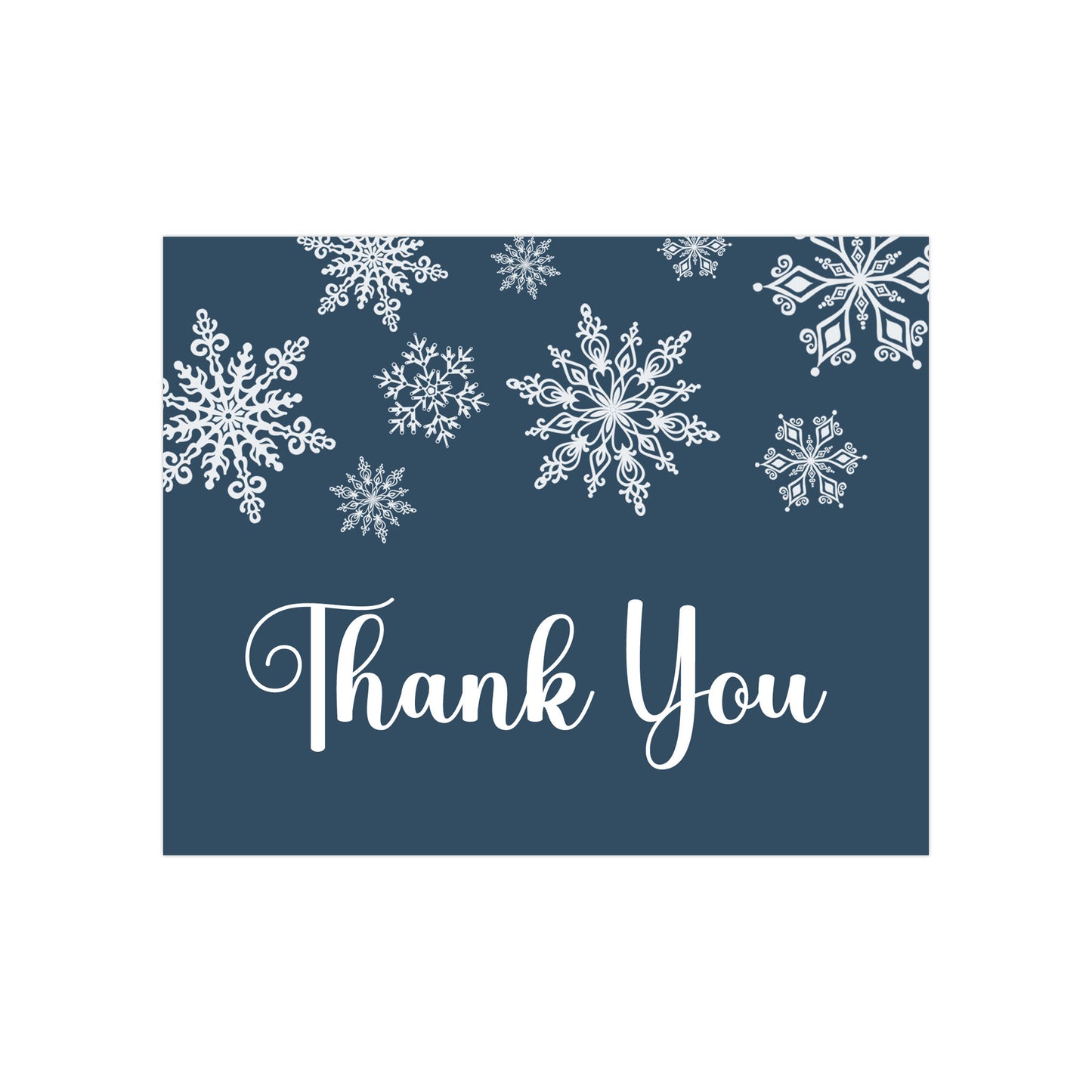 Winter Wonderland Thank You Card
