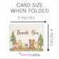 Woodland Friends Thank You Card