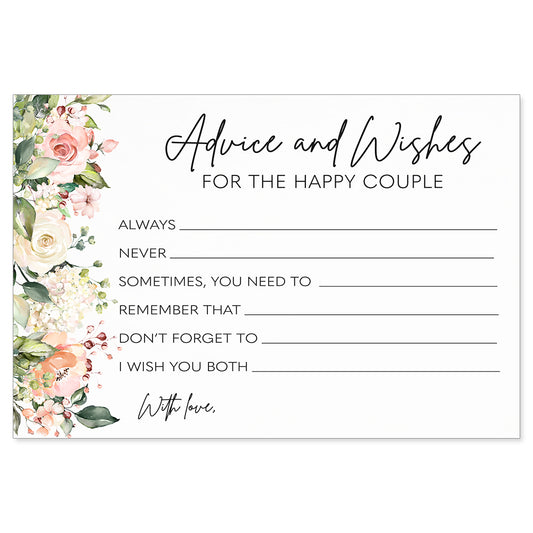 Advice for the Happy Couple Card