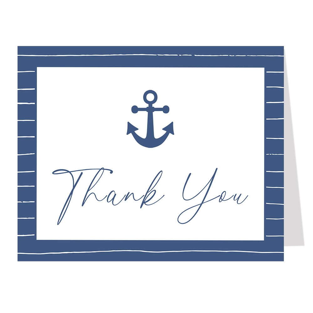Anchored in Love Thank You Card