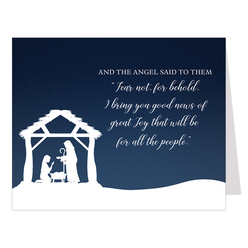 Away in a Manger Christmas Cards