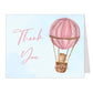 Hot Air Balloon Thank You Card