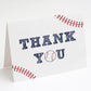 Baseball Thank You Card