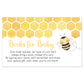 Honey Bee Bring a Book Insert