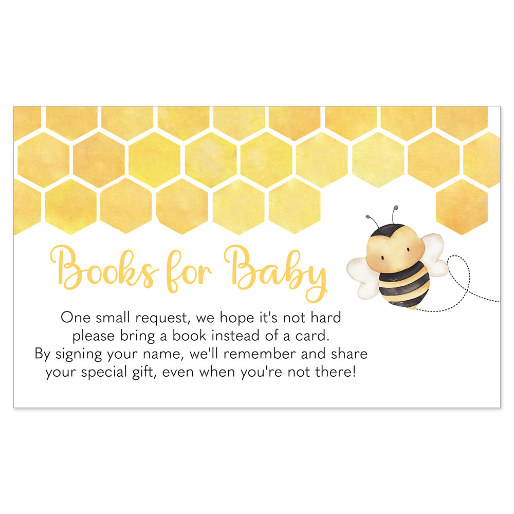 Honey Bee Bring a Book Insert