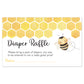 Honey Bee Diaper Raffle Ticket