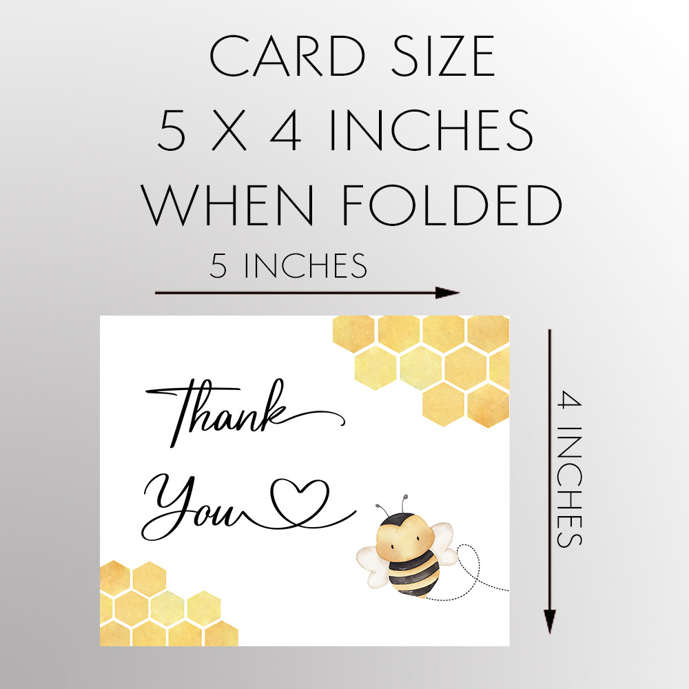 Honeybee Thank You Card