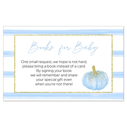 Sparkling Pumpkin Bring a Book Insert