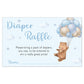 Bearly Wait Diaper Raffle Ticket