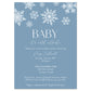 Winter Wonderland Baby Shower Invitation