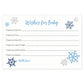 Little Snowflake Wishes For Baby Card