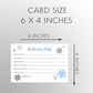 Little Snowflake Wishes For Baby Card