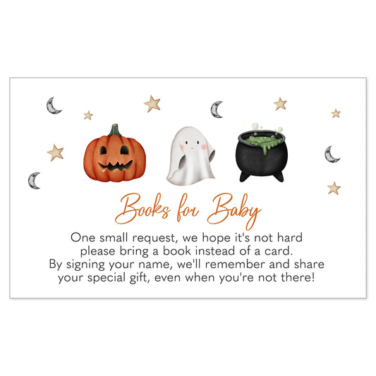 A Little Boo, White, Bring a Book Insert