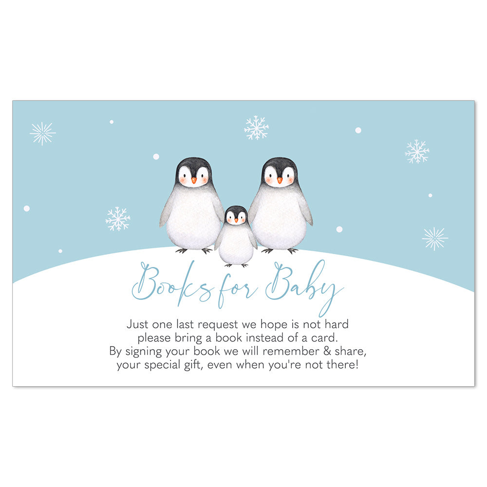 Baby Penguin Bring a Book Insert