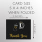 Baby Brewing Thank You Card