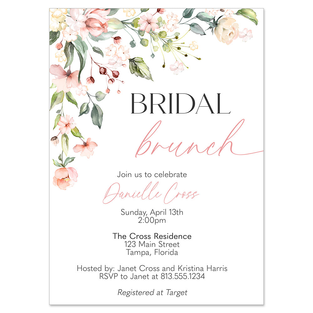 Bridal Brunch Invitation