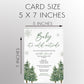 Baby It's Cold Outside Baby Shower Invitation