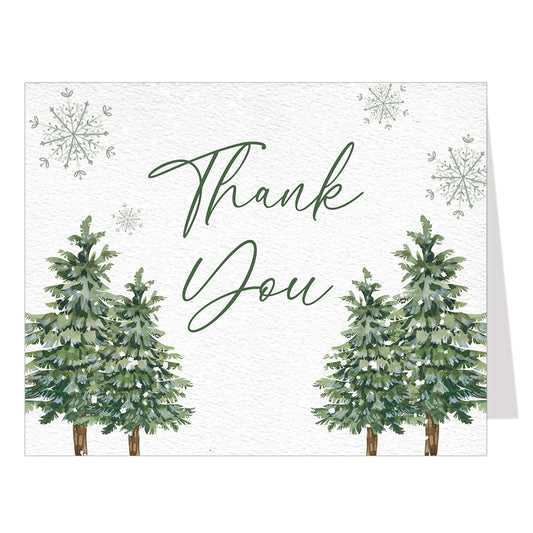 Baby It's Cold Outside Thank You Card