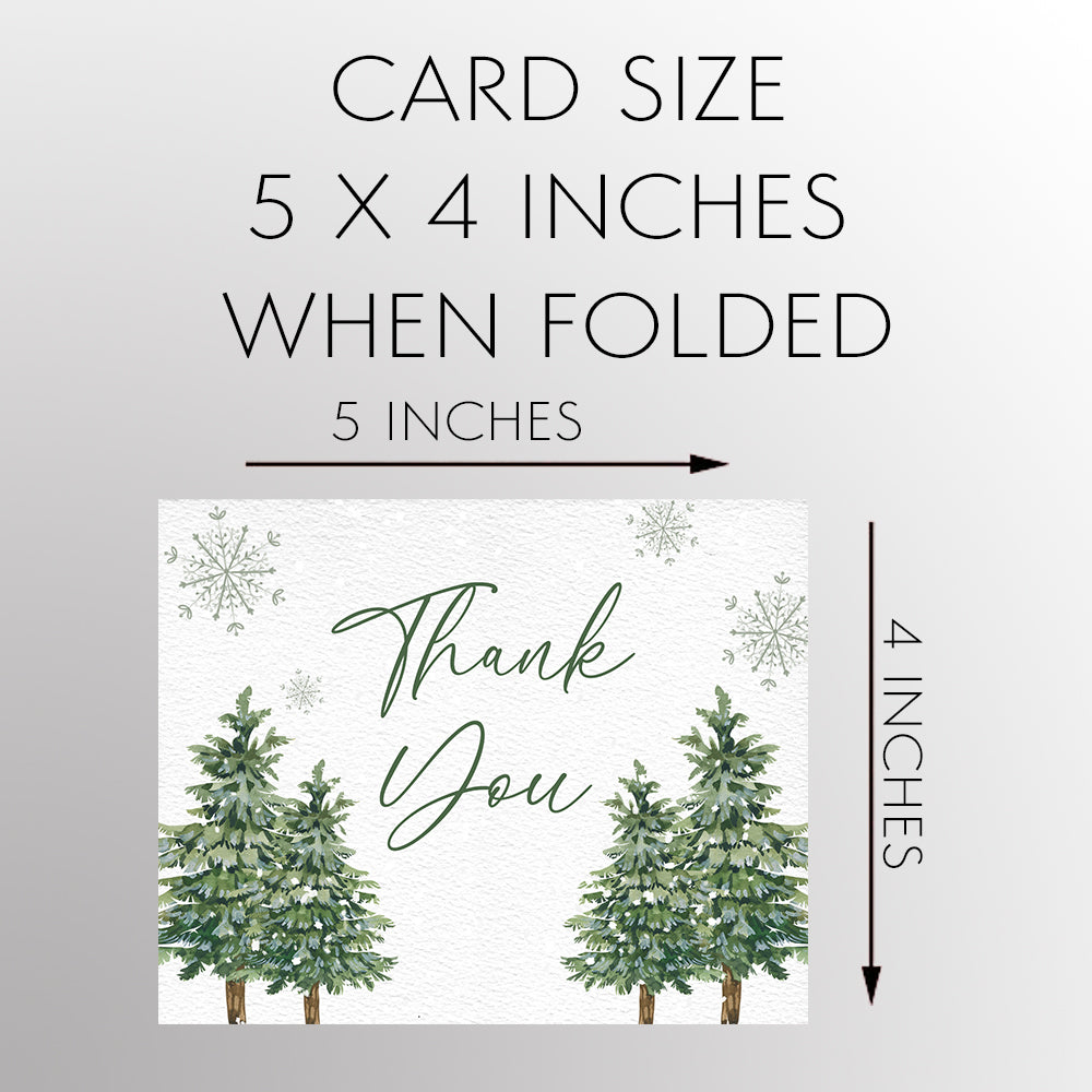 Baby It's Cold Outside Thank You Card