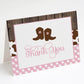 Cowgirl Thank You Card