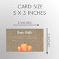 Burlap Pumpkin Diaper Raffle Ticket