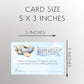 Watercolor Airplane Diaper Raffle Ticket