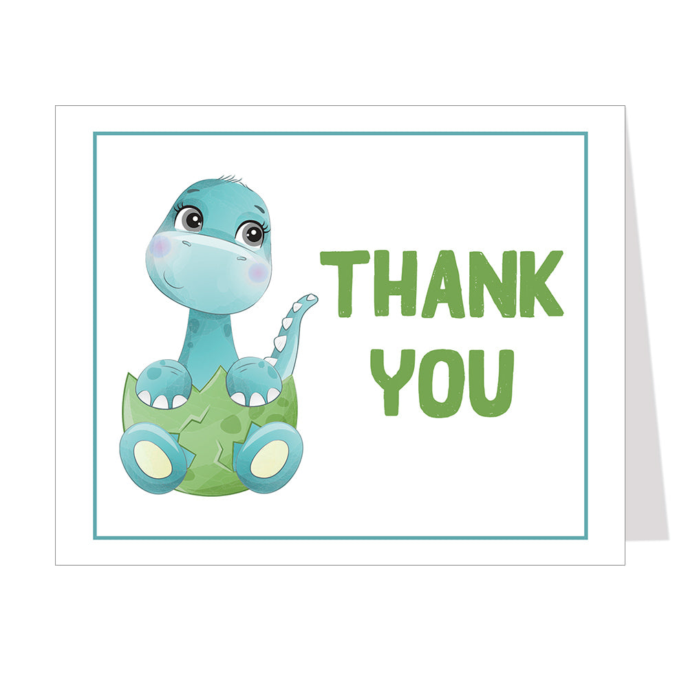 Dinosaur Egg Thank You Card