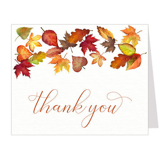Falling For Autumn Bridal Shower Thank You Card